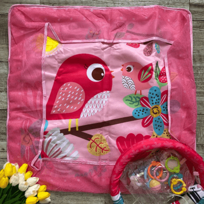 tapis d'éveil bébé fille fermé