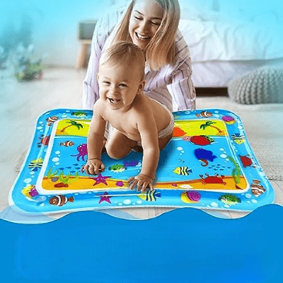 Tapis d'Éveil Gonflable - AquaTapis™ - Baleine - Bulle d'enfant