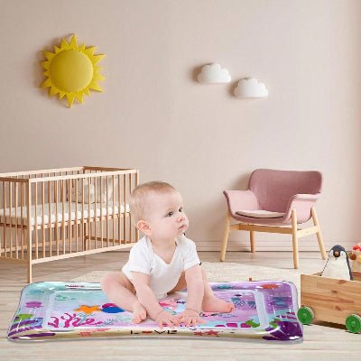 Tapis d'Éveil Gonflable - AquaTapis™ - Sirène - Bulle d'enfant