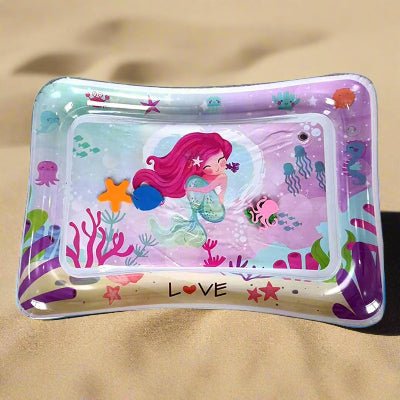 Tapis d'Éveil Gonflable - AquaTapis™ - Sirène - Bulle d'enfant