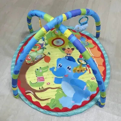 Tapis d'éveil bébé, éléphant stimulation douce et amusante